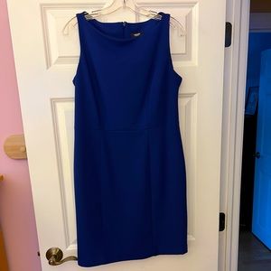 Royal blue dress